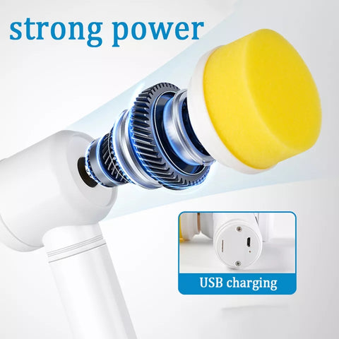 5 in 1 Handheld Bathroom Cleaning Brush 50% OFF TODAY🔥